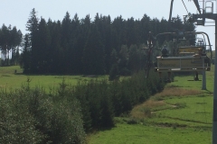 Překážky bikeparku Lipno